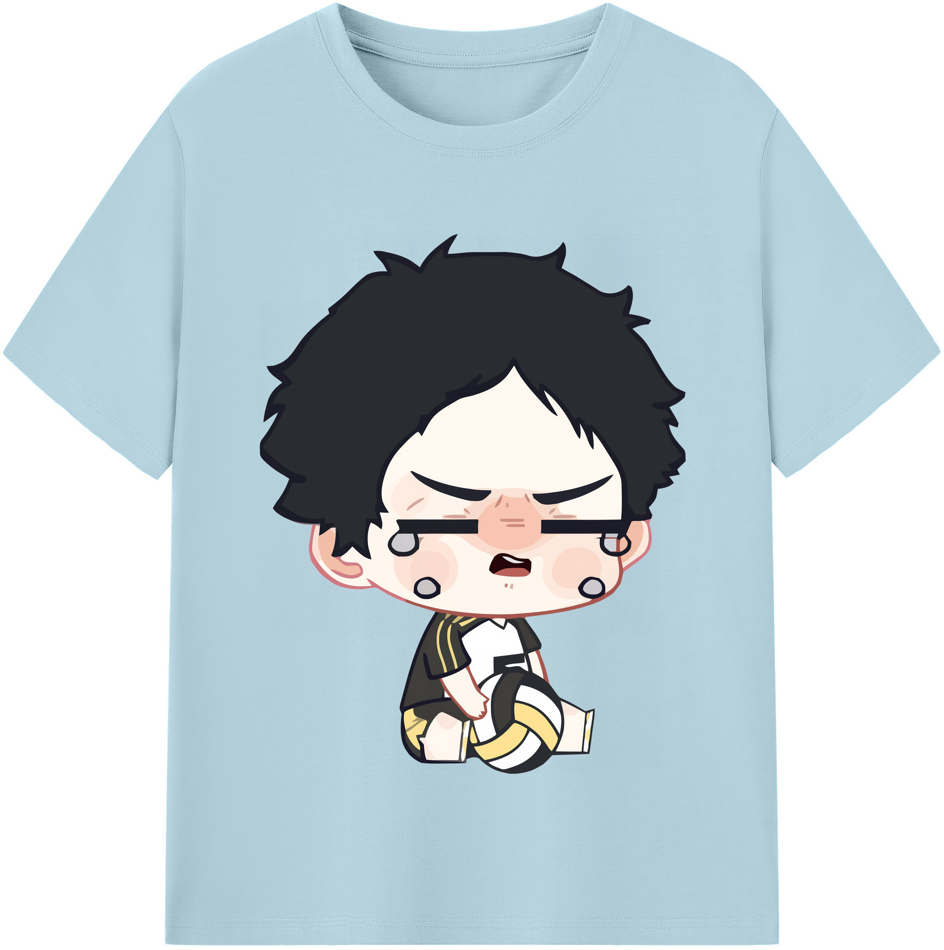 （画像用） ハイキュー!! Haikyu!! 綿100％半袖Tシャツ（フロントプリント）